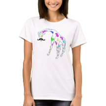Zoo Stache - le T-shirt de girafe