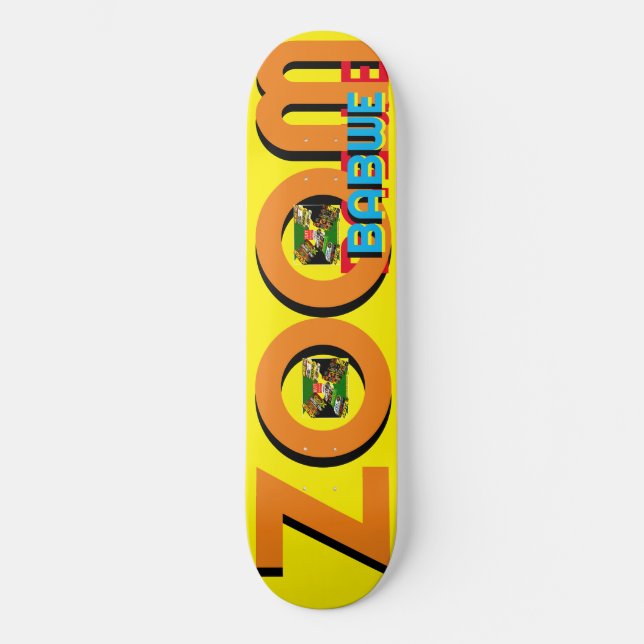 ZOOMBABWE  JMT 8 1/4" Planche de Skateboard (Recto)