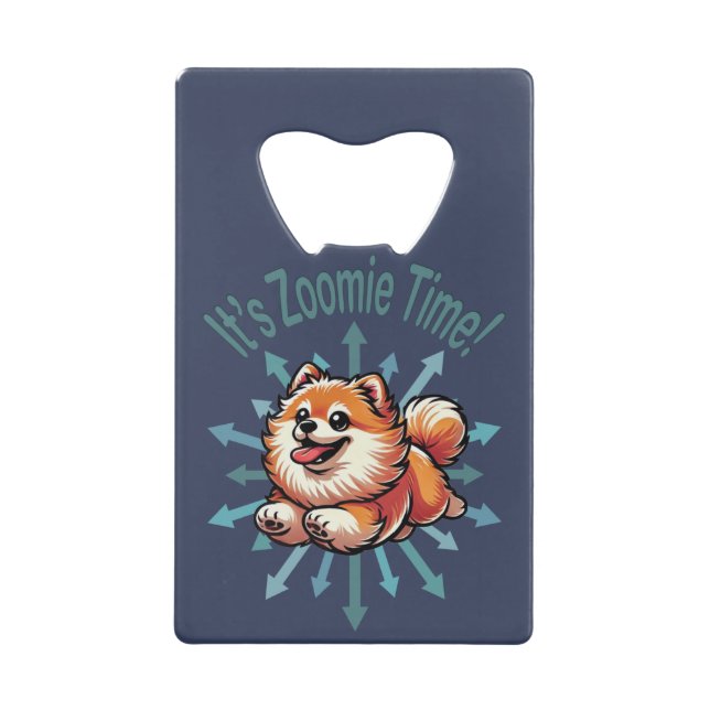Zoomie Time Pomeranian (Devant)