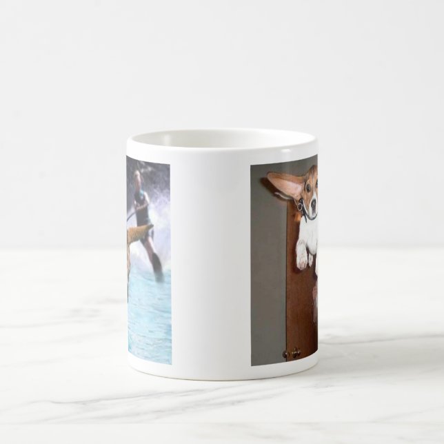 Zoomin poursuit la tasse de café (Centre)