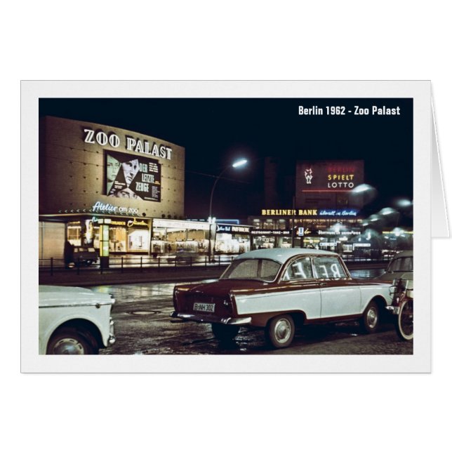 Zoopalast, Berlin 1962 - Zoo Palast (Devant horizontal)