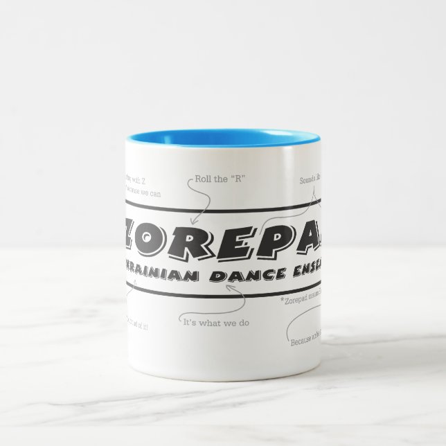 Zorepad a expliqué la tasse (Centre)