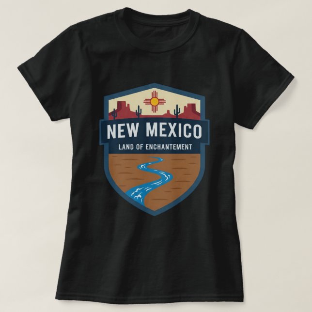 ZOYNK T-Shirt Graphics New Mexico 0045228 (Design devant)