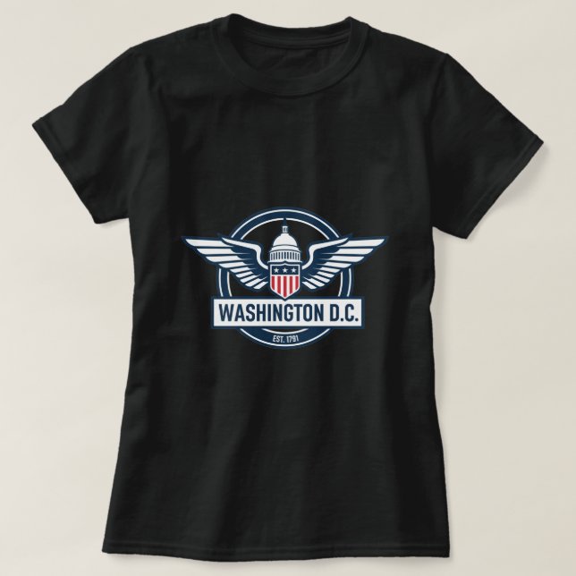 ZOYNK T-Shirt Graphics Washington D.C. 0045174 (Design devant)