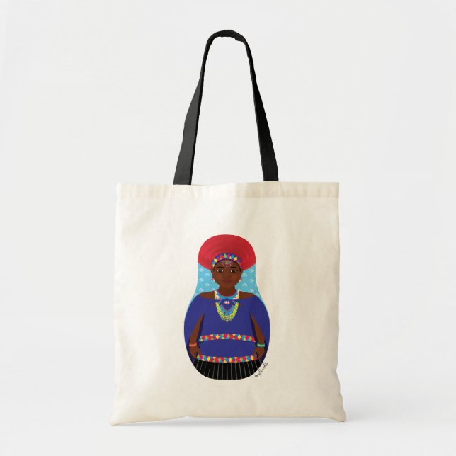 Zulu, Sac Matryoshka Sud-Africain (Devant)