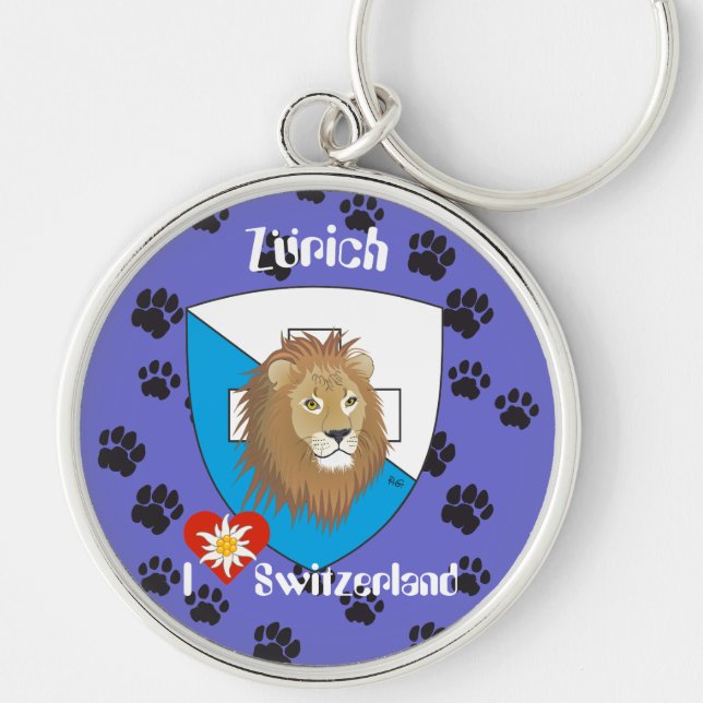 Zurich Suisse Porte-clés (Devant)