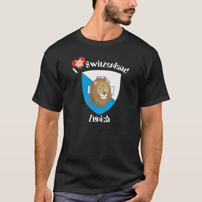 Zurich - Suisse - T-shirt Svizzera (Devant)