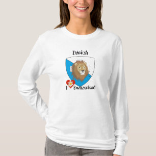 Zurich - Suisse - T-shirt Svizzera