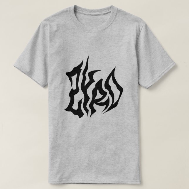 Zyro Dark Gothic Style T-Shirt (Design devant)